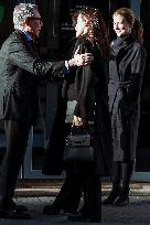 Queen Letizia During A Working Meeting - Madrid