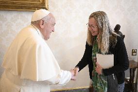 Pope Francis Receives In Private Audience - Vatican