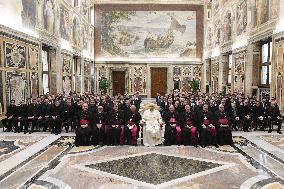 Pope Francis Receives In Private Audience - Vatican