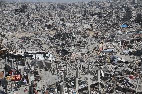 Return To Jabalia Refugee Camp - Palestine