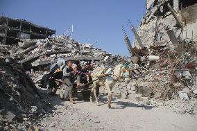 Return To Jabalia Refugee Camp - Palestine