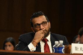 Kash Patel Confirmation Hearing