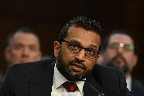 Kash Patel Confirmation Hearing