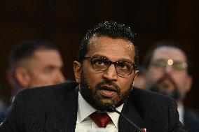 Kash Patel Confirmation Hearing