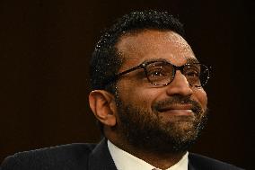Kash Patel Confirmation Hearing