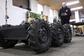 Bender.Robots volunteer group produces remote-controlled platforms for the Armed Forces of Ukraine