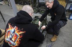Bender.Robots volunteer group produces remote-controlled platforms for the Armed Forces of Ukraine