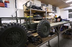 Bender.Robots volunteer group produces remote-controlled platforms for the Armed Forces of Ukraine