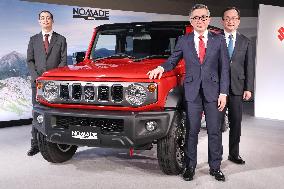 Presentation of Suzuki “Jimny Nomade”.