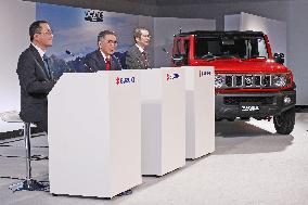 Presentation of Suzuki “Jimny Nomade”.