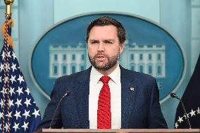 Vice President Of The United States JD Vance Delivers Remarks On Fatal Aircraft Collision In Washington DC