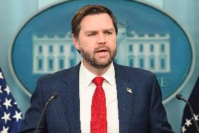 Vice President Of The United States JD Vance Delivers Remarks On Fatal Aircraft Collision In Washington DC