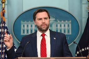 Vice President Of The United States JD Vance Delivers Remarks On Fatal Aircraft Collision In Washington DC