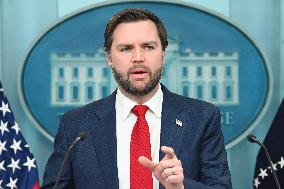 Vice President Of The United States JD Vance Delivers Remarks On Fatal Aircraft Collision In Washington DC