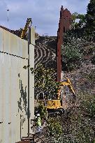 Mexico-United States Border Wall Construction Continue