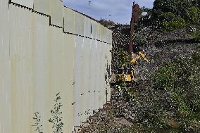 Mexico-United States Border Wall Construction Continue