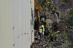 Mexico-United States Border Wall Construction Continue