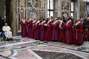 Pope Francis Private Audience - Vatican