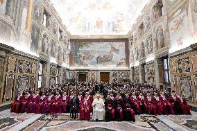 Pope Francis Private Audience - Vatican