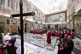 Pope Francis Private Audience - Vatican