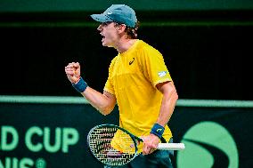 TENNIS DAVIS CUP SWEDEN-AUSTRALIA