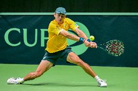 TENNIS DAVIS CUP SWEDEN-AUSTRALIA