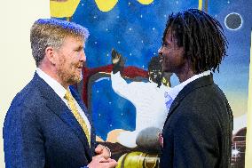 King Willem Alexander Presents Royal Award For Free Painting 2025 - Amsterdam