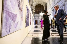 King Willem Alexander Presents Royal Award For Free Painting 2025 - Amsterdam