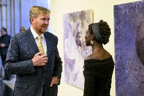 King Willem Alexander Presents Royal Award For Free Painting 2025 - Amsterdam