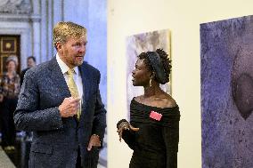 King Willem Alexander Presents Royal Award For Free Painting 2025 - Amsterdam