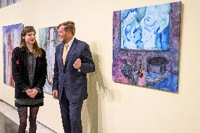King Willem Alexander Presents Royal Award For Free Painting 2025 - Amsterdam