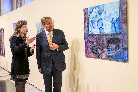 King Willem Alexander Presents Royal Award For Free Painting 2025 - Amsterdam