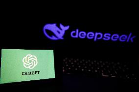 DeepSeek On Screen Photos