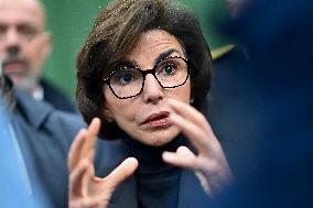 Rachida Dati Visits Calvados Region