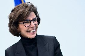 Rachida Dati Visits Calvados Region