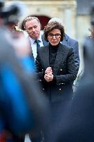 Rachida Dati Visits Calvados Region