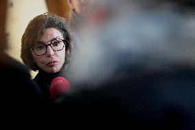 Rachida Dati Visits Calvados Region