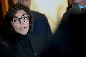 Rachida Dati Visits Calvados Region