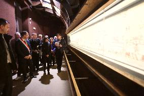 Rachida Dati Visits Calvados Region