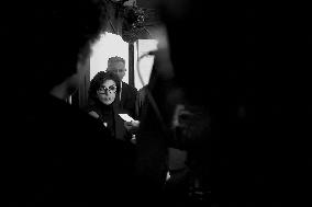 Rachida Dati Visits Calvados Region