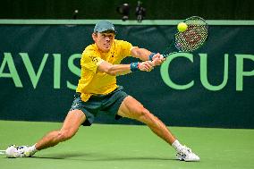 TENNIS DAVIS CUP SWEDEN-AUSTRALIA
