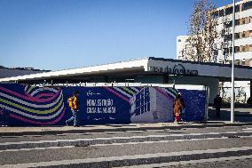 Construction Sites For The New Metro Of Porto Lines