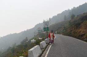 Daily Life In Darjeeling, India