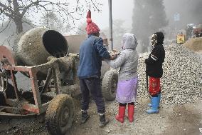 Daily Life In Darjeeling, India