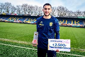 Player Of The Month Faissal Al Mazyani of RKC