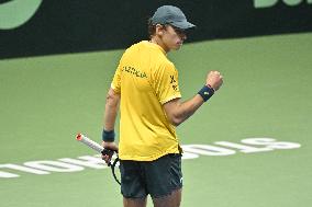 TENNIS DAVIS CUP SWEDEN-AUSTRALIA