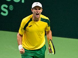 TENNIS DAVIS CUP SWEDEN-AUSTRALIA