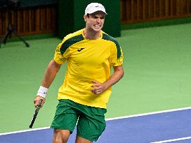 TENNIS DAVIS CUP SWEDEN-AUSTRALIA