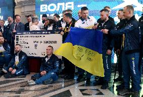 Departure ceremony of Team Ukraine for Invictus Games 2025 in Kyiv