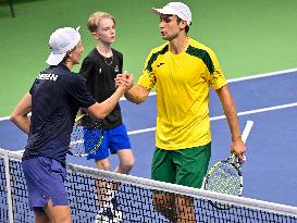 TENNIS DAVIS CUP SWEDEN-AUSTRALIA